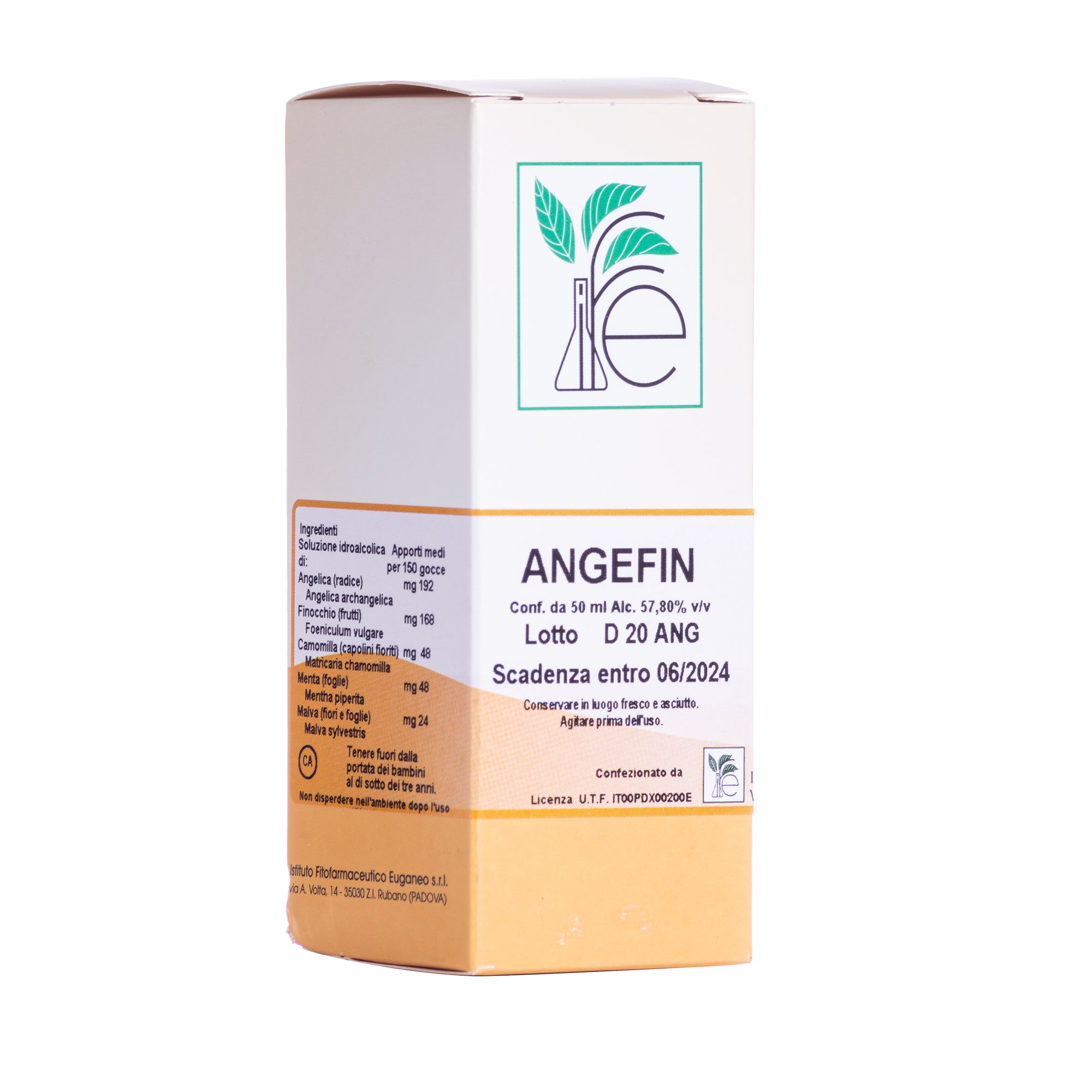 ANGEFIN SOLUZIONE IDROALCOLICA