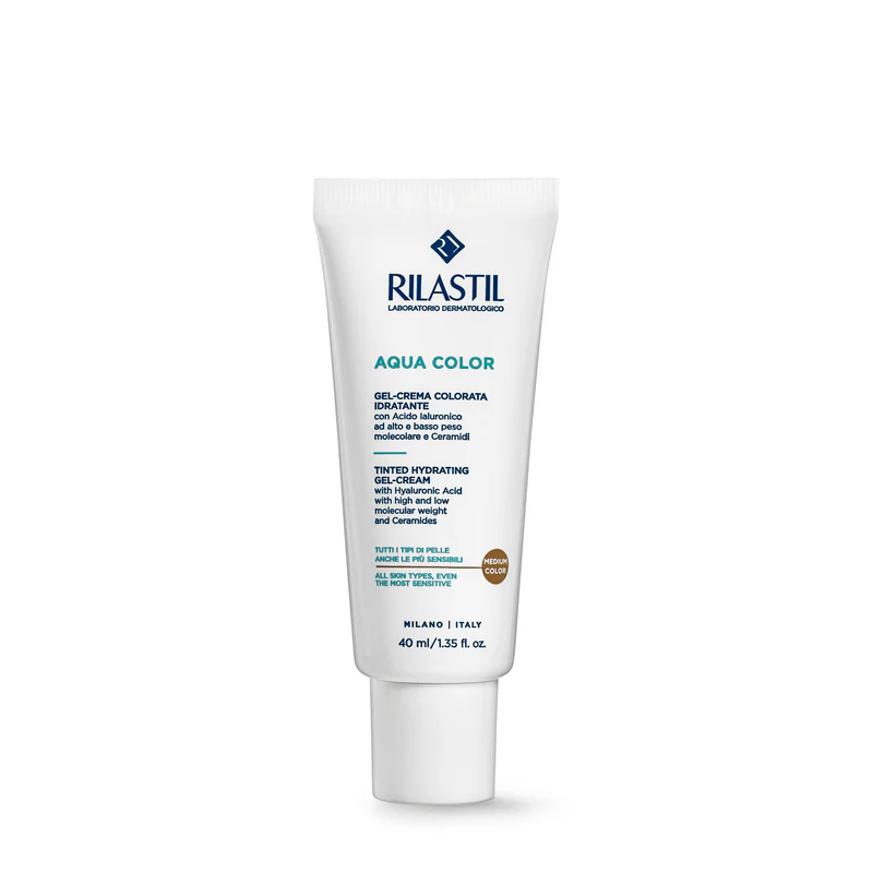 RILASTIL AQUA COLOR CREMA MEDIUM 40ML