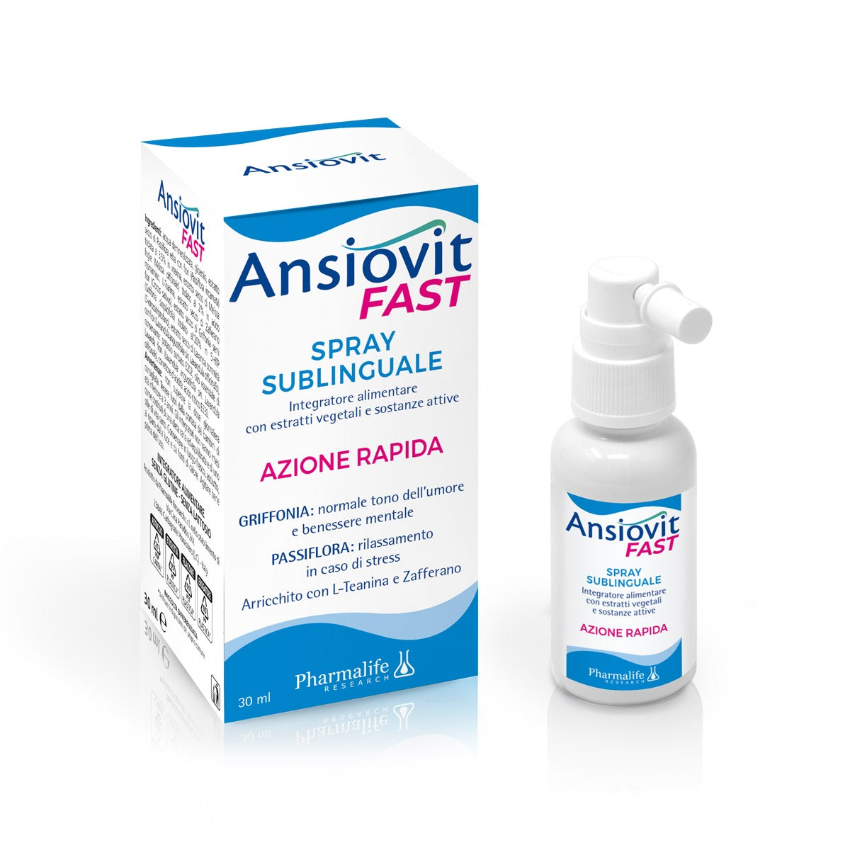 ANSIOVIT FAST SPRAY SUBLINGUALE 30ML