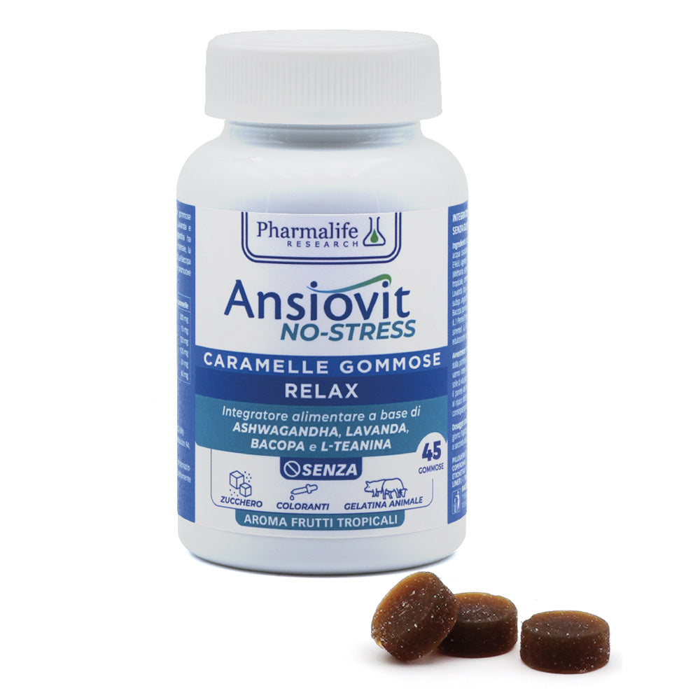 ANSIOVIT NO STRESS 45 GOMMOSE PHAMALIFE