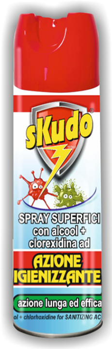SKUDO SPRAY IGIENIZZANTE SUPERFICI