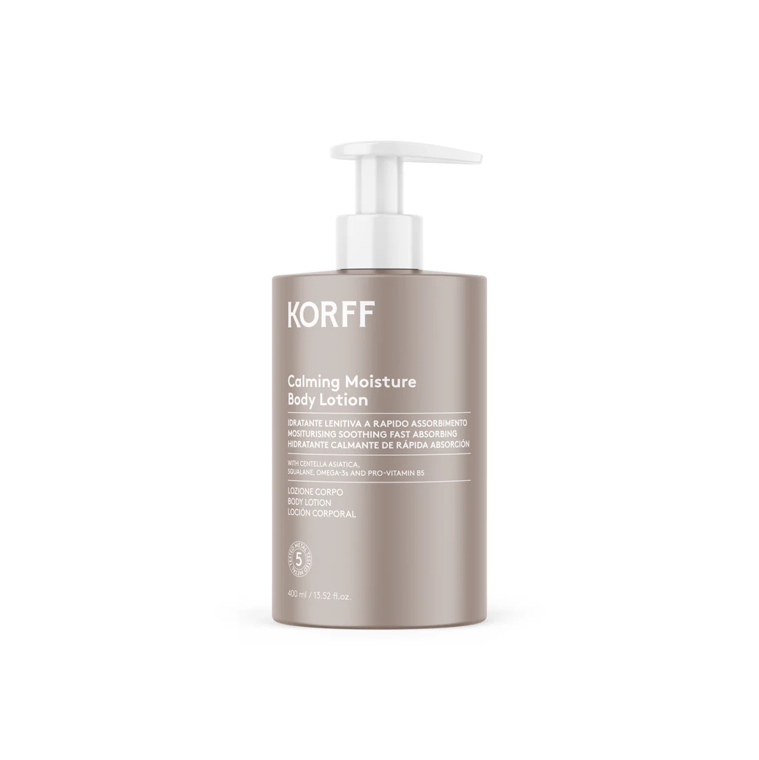 KORFF CALMING MOISTURE BODY LOTION 400ML