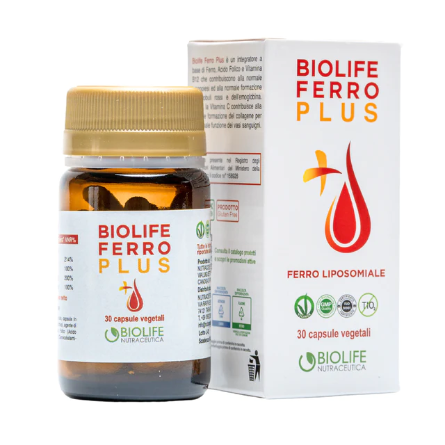 BIOLIFE FERRO PLUS 30CPS