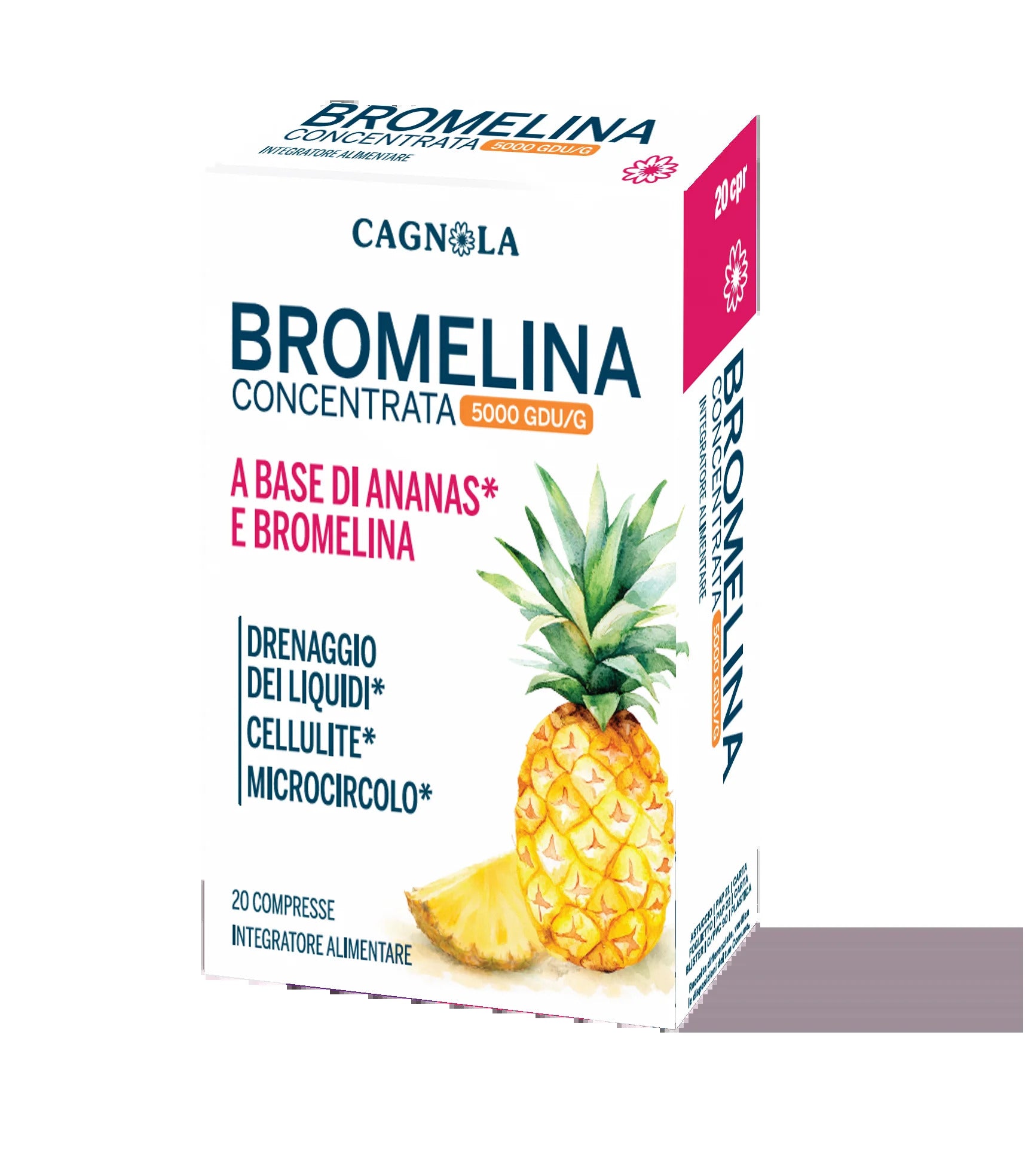 BROMELINA CONCENTRATA 20CPR