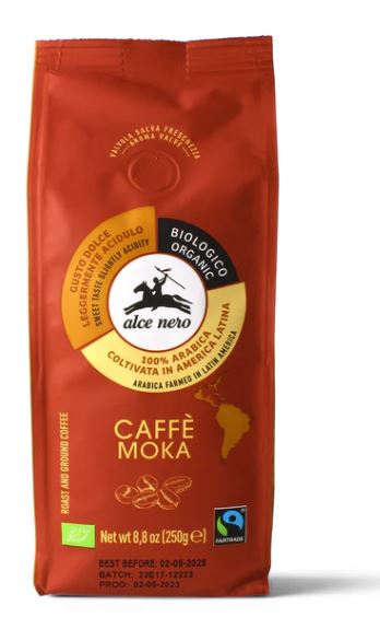 ALCE NERO CAFFE 100% ARABICA PER MOKA 250G
