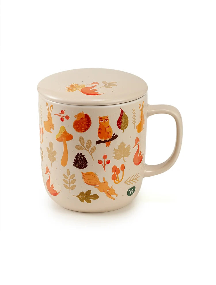 WARMY TEA - INFUSIERA BEIGE CON FILTRO DA 380ML