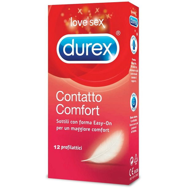 DUREX CONTATTO COMFORT 12 PEZZI
