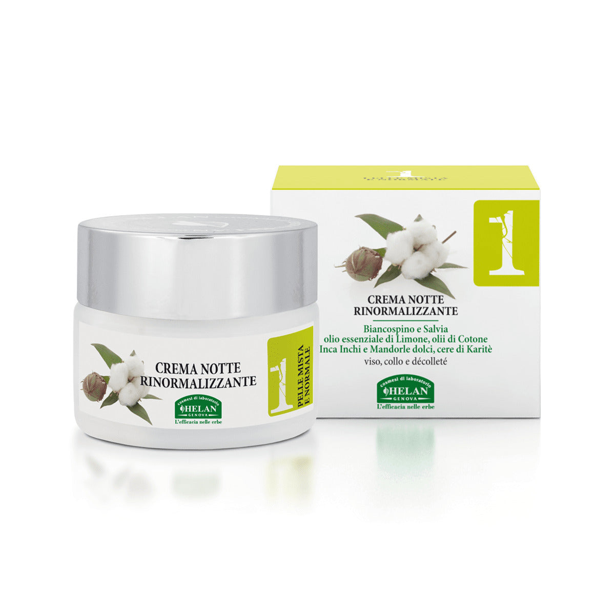 HELAN LINEA 1 CREMA NOTTE RINORMALIZZANTE
