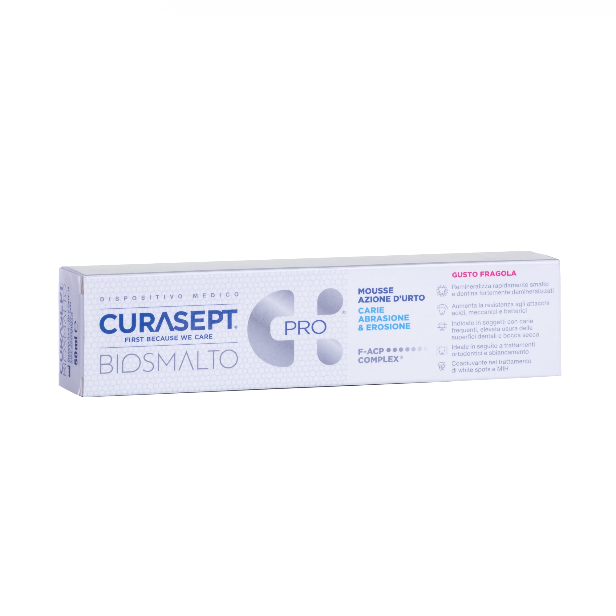 CURASEPT BIOSMALTO MOUSSE FRAGOLA