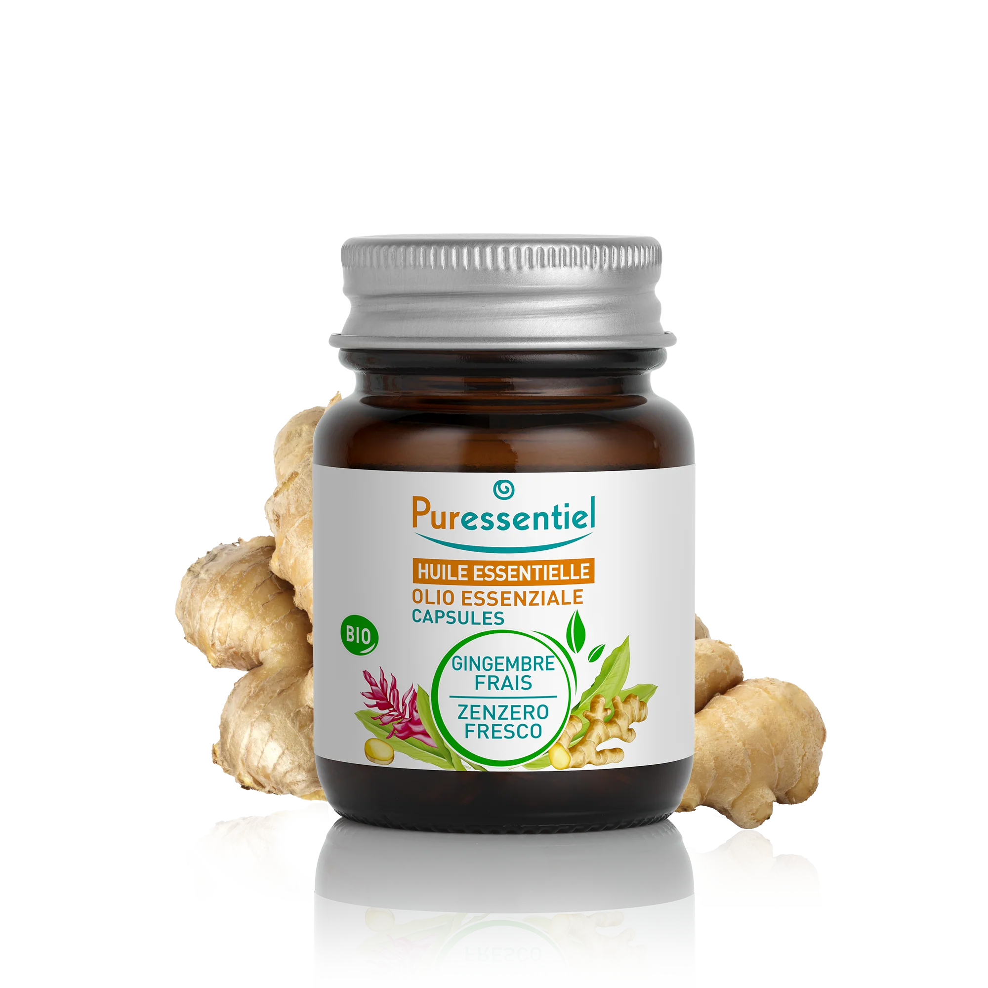 PURESSENTIEL CAPSULE ZENZERO BIO 60CPS