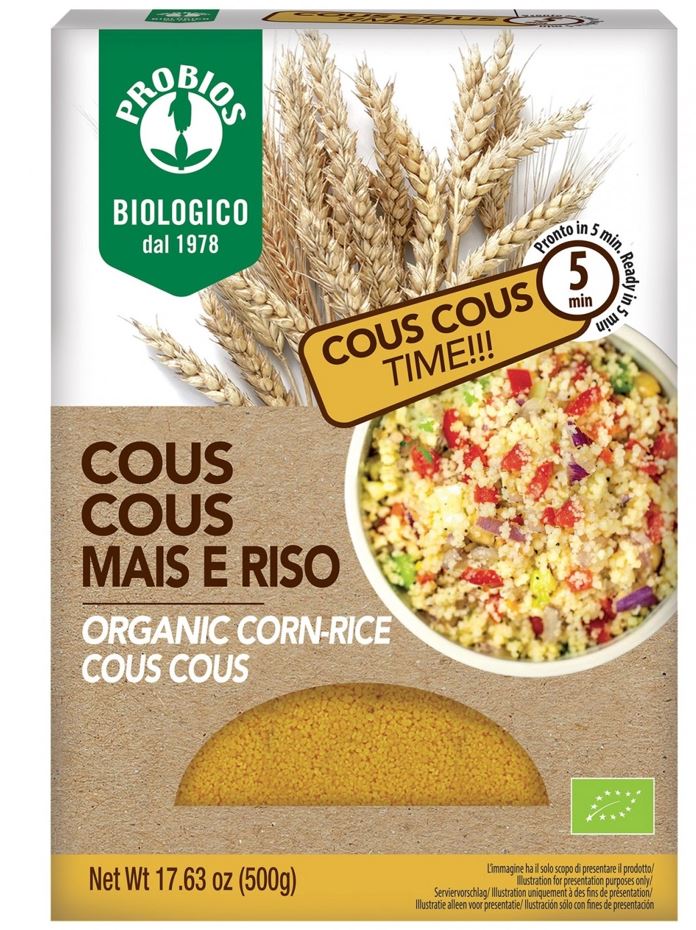 COUS COUS MAIS 70% RISO 30% 550GR