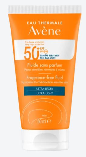 AVENE FLUIDO SOLARE SPF50+ 50ML