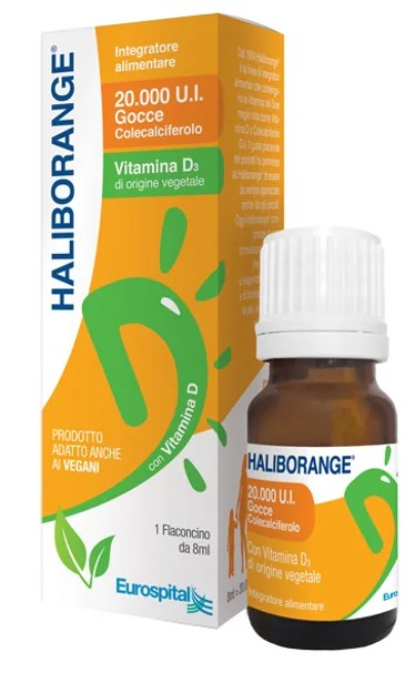 HALIBORANGE 20.000 U.I GOCCE VIT D3 8ML