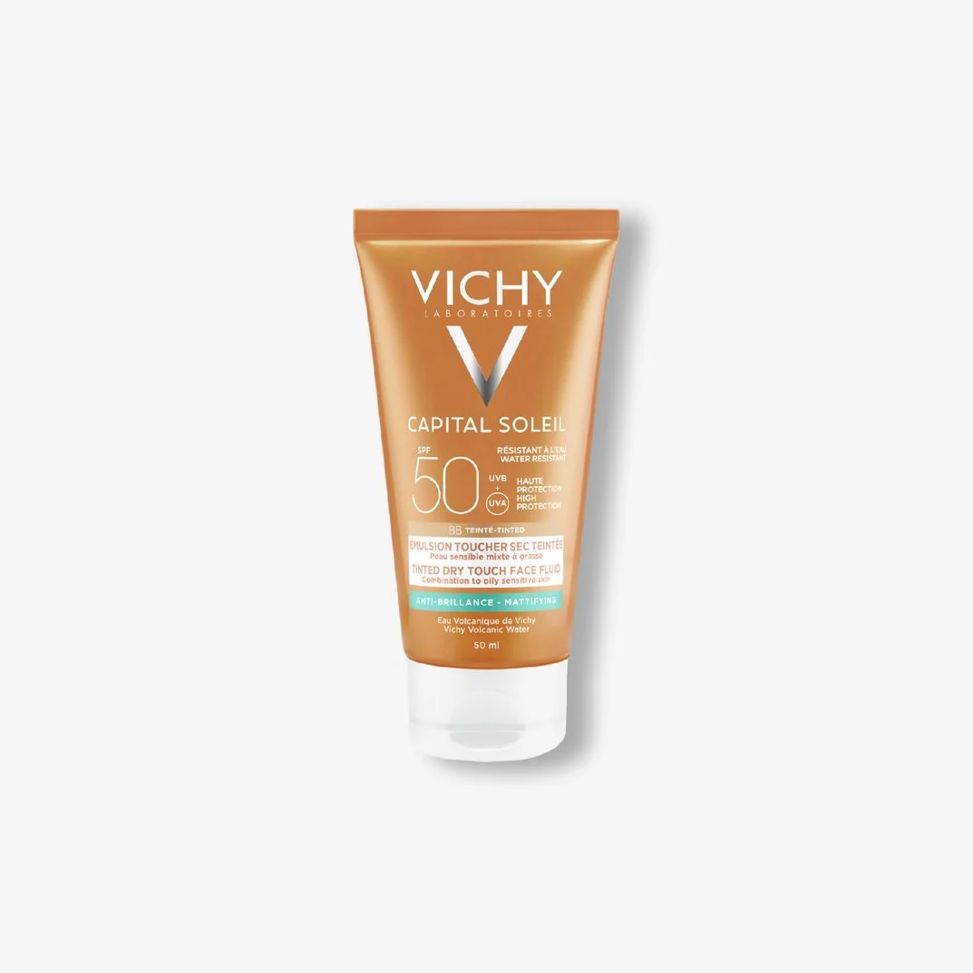VICHY IDEAL SOLEIL VISO DRY TOUCH 50