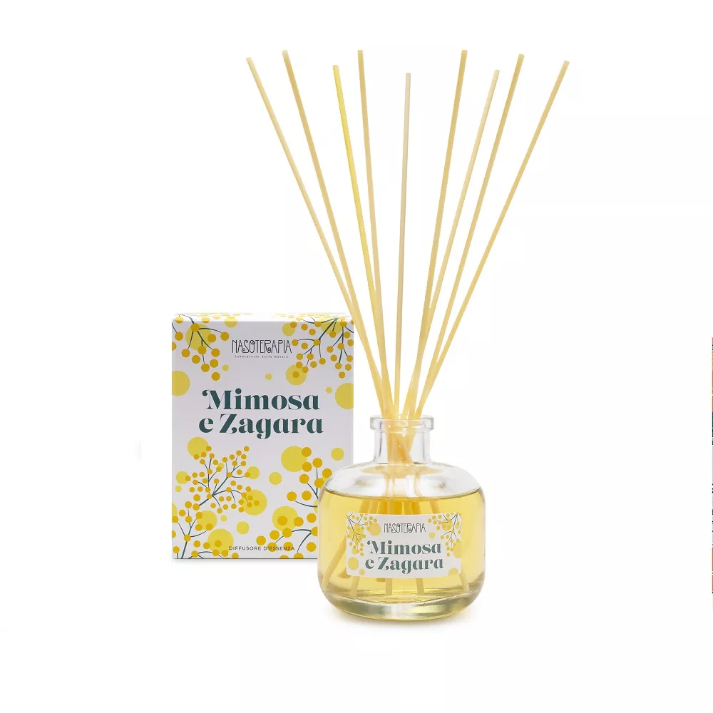 NASOTERAPIA DIFFUSORE BASTONCINI MIMOSA E ZAGARA 100ML