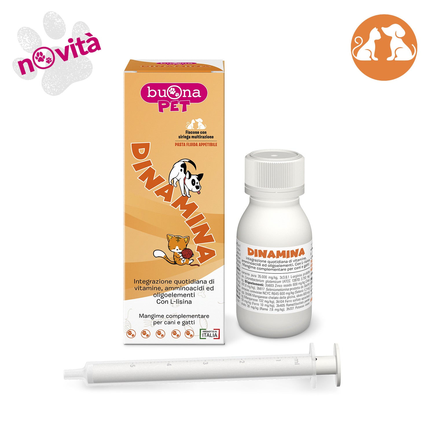DINAMINA FLACONE - 60 GR BUONAPET