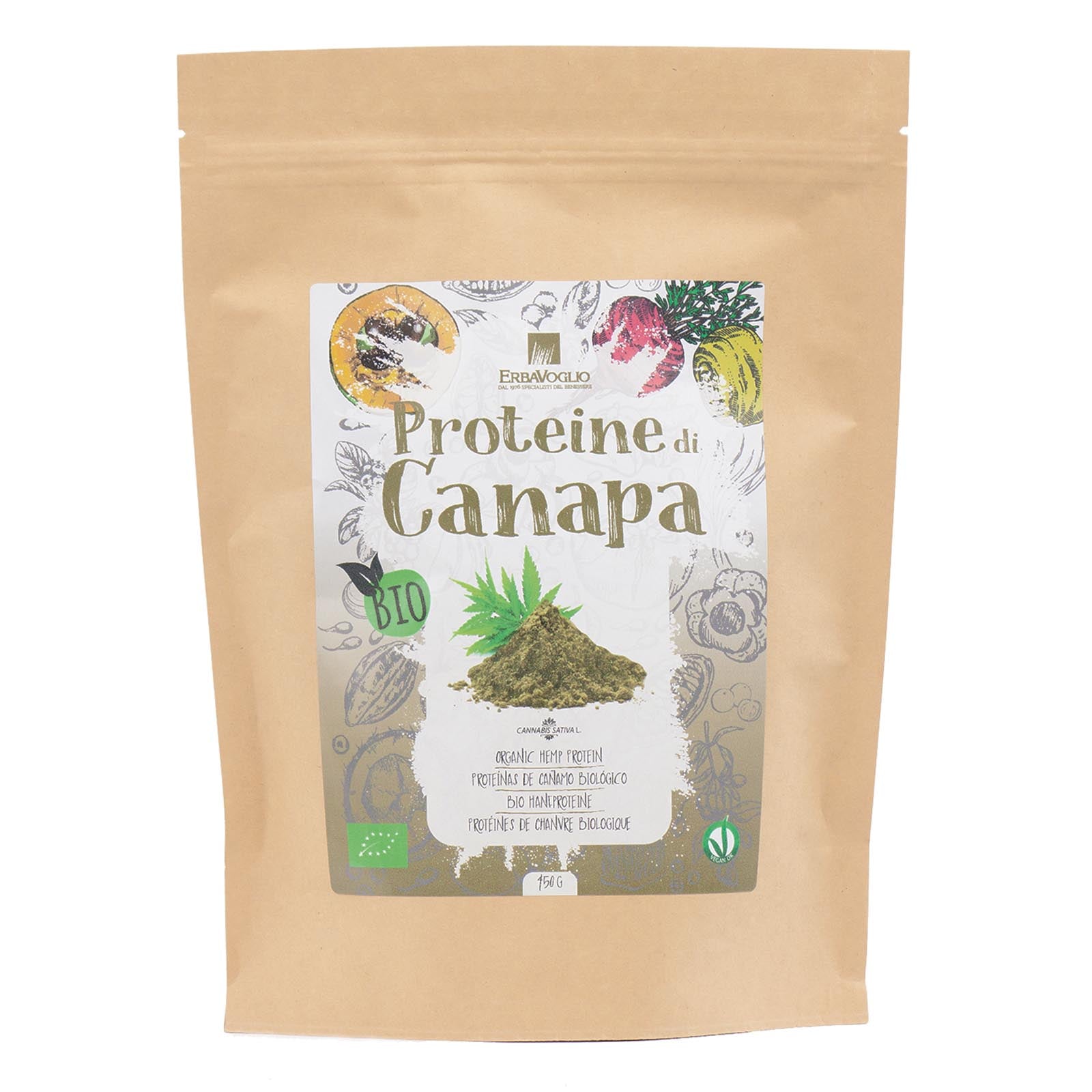 PROTEINE CANAPA BIO 450G