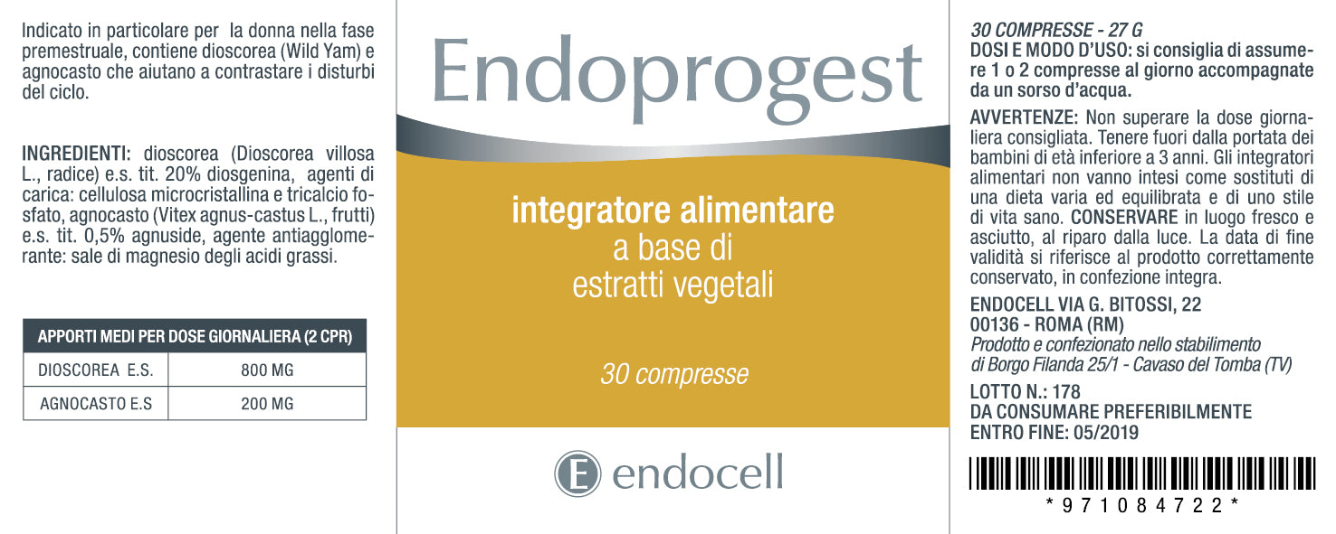 ENDOPROGEST 30 COMPRESSE