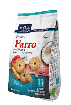 FROLLINI FARRO COCCO PAPAVERO 300G