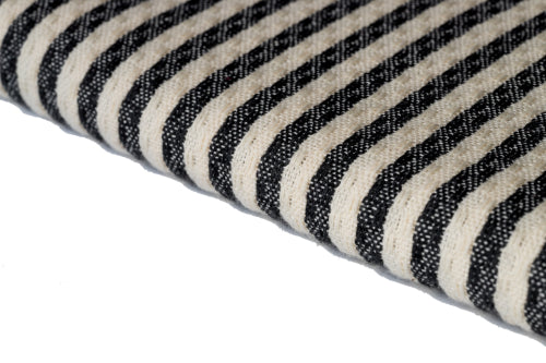 TELO HAMMAM ANTRACITE RIGA STRETTA 100%COTONE