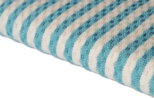 TELO HAMMAM AZZURRO RIGA LARGA 100%COTONE