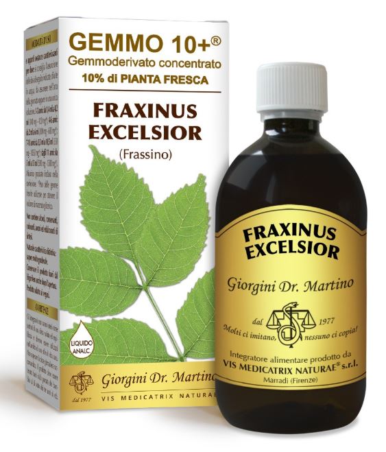 FRASSINO LIQUIDO ANALCOLICO GEMMO10+ 500ML