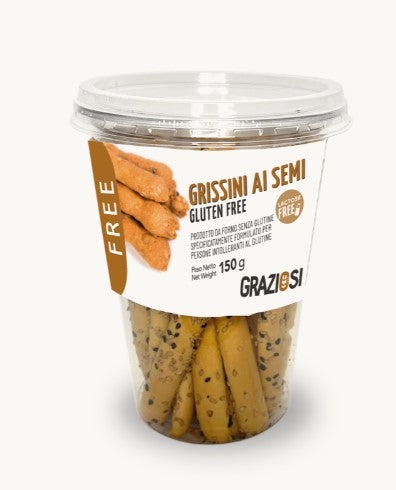 GRISSINI AI SEMI 120G LABORATORIO GRAZIOSI