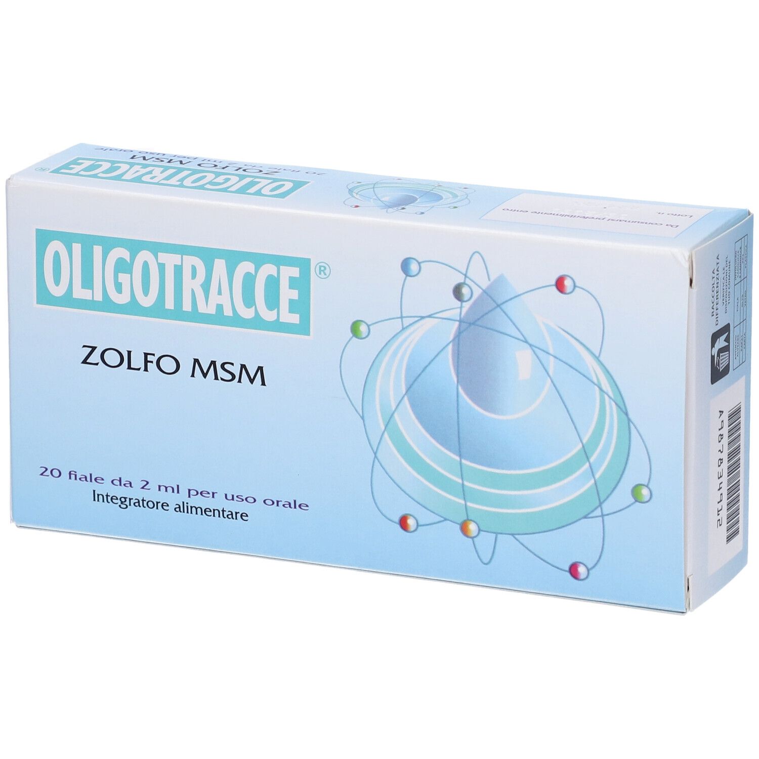OLIGOTRACCE ZOLFO MSM 20F 2ML