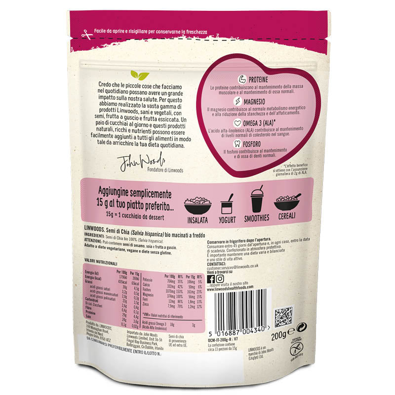 SEMI CHIA MACINATI 200G