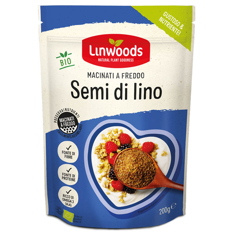 SEMI LINO MACINATI LINWOODS 200G