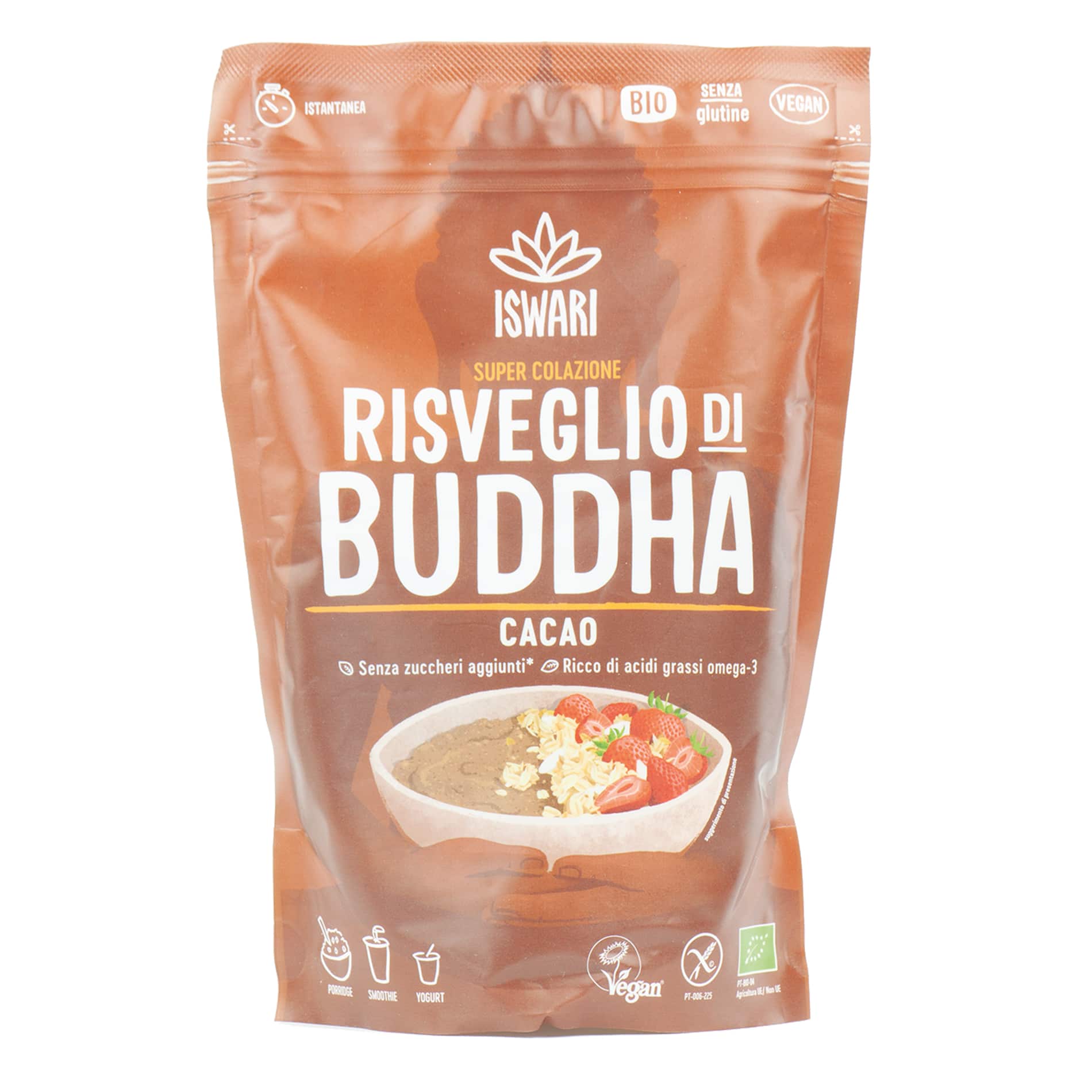 ISWARI RISVEGLIO DI BUDDHA CACAO BIO 360GR