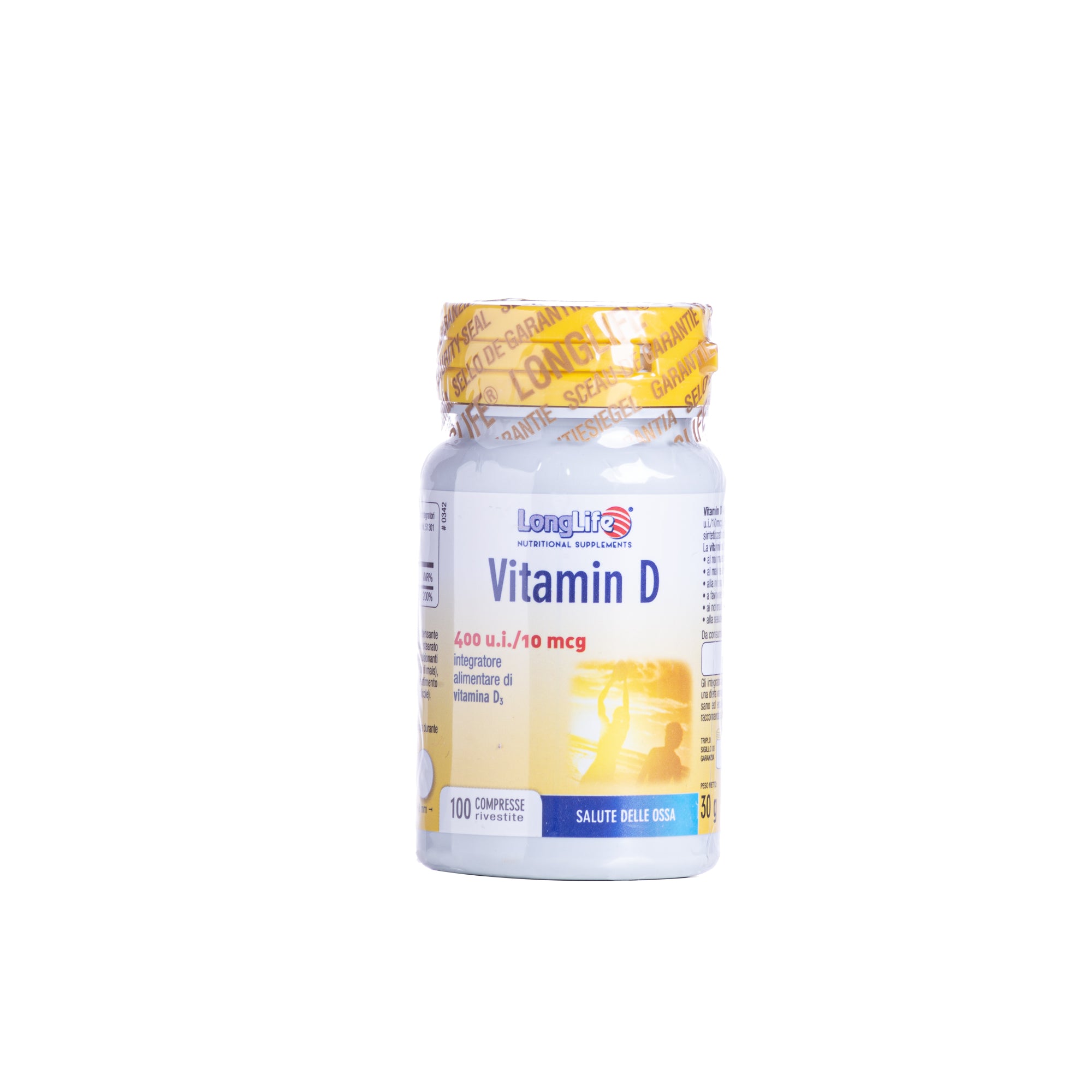 LONGLIFE VITAMINA D3 400UI