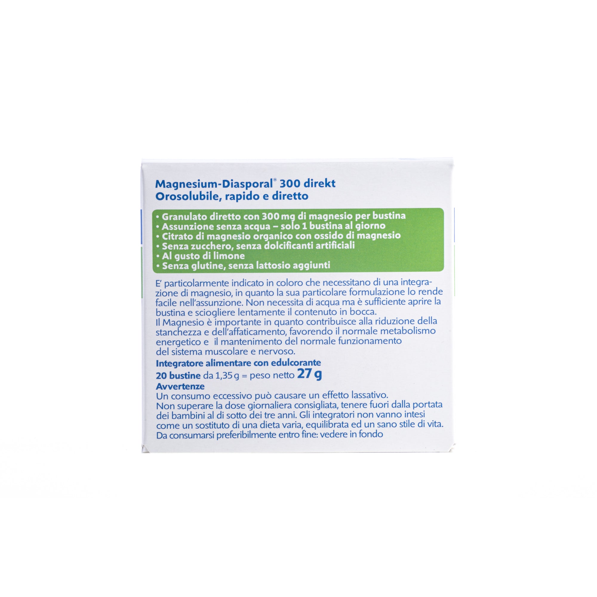 MAGNESIUM DIASPORAL 300 OROSOLUBILE