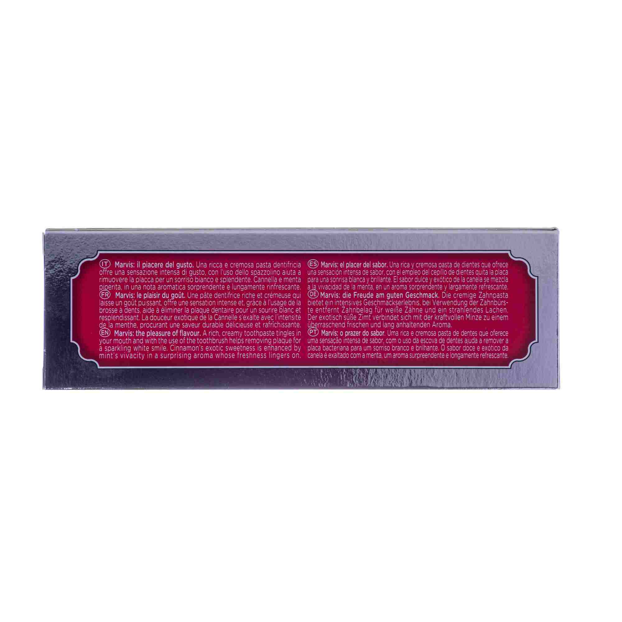 MARVIS DENTIFRICIO CINNAMON MINT 85ML