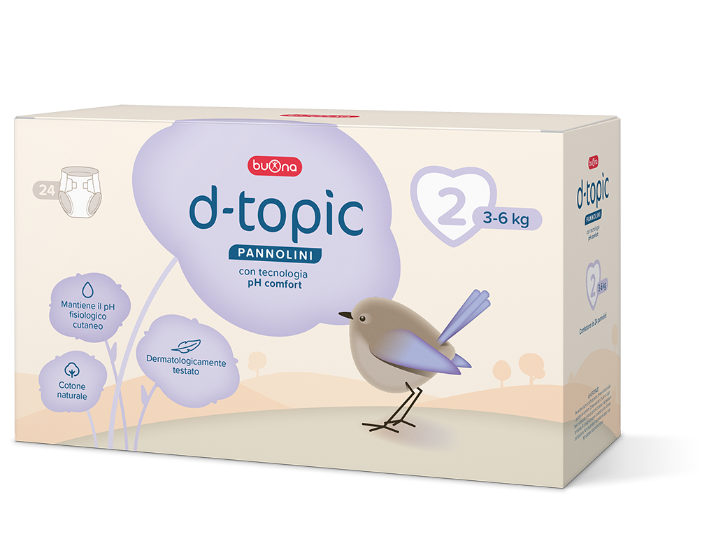 DTOPIC PANNOLINI TAGLIA 2 112PZ