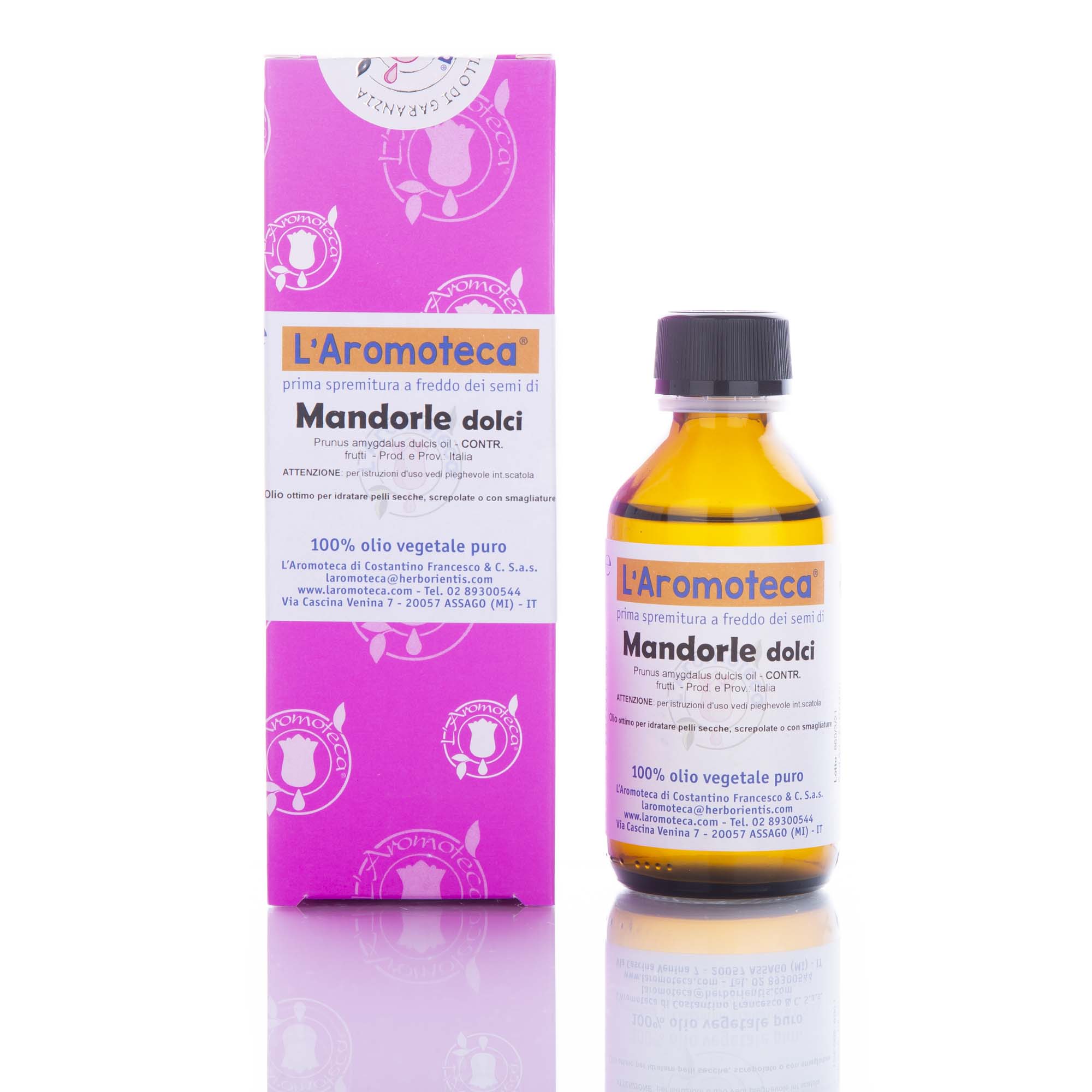 MANDORLE DOLCI OLIO VEG 250ML
