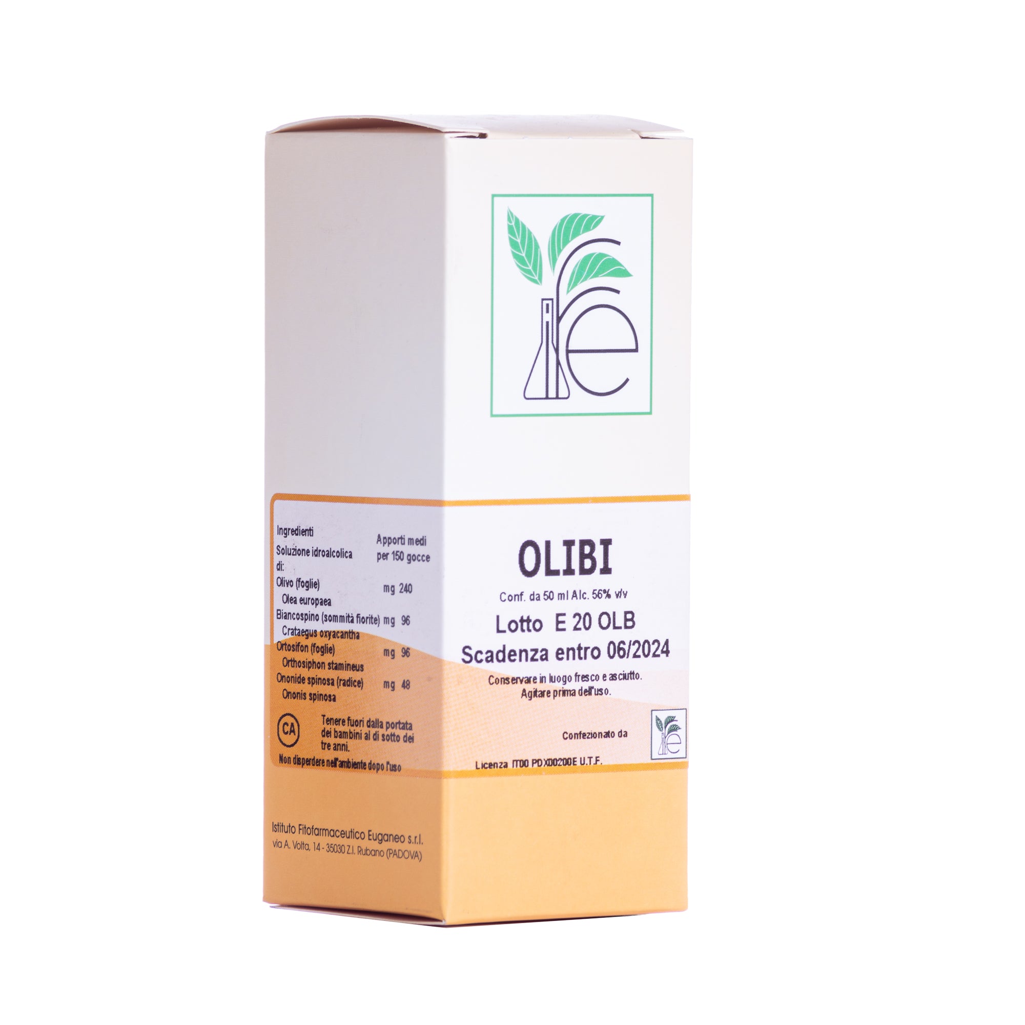 OLIBI (OLEA) SOLUZIONE IDROALCOLICA