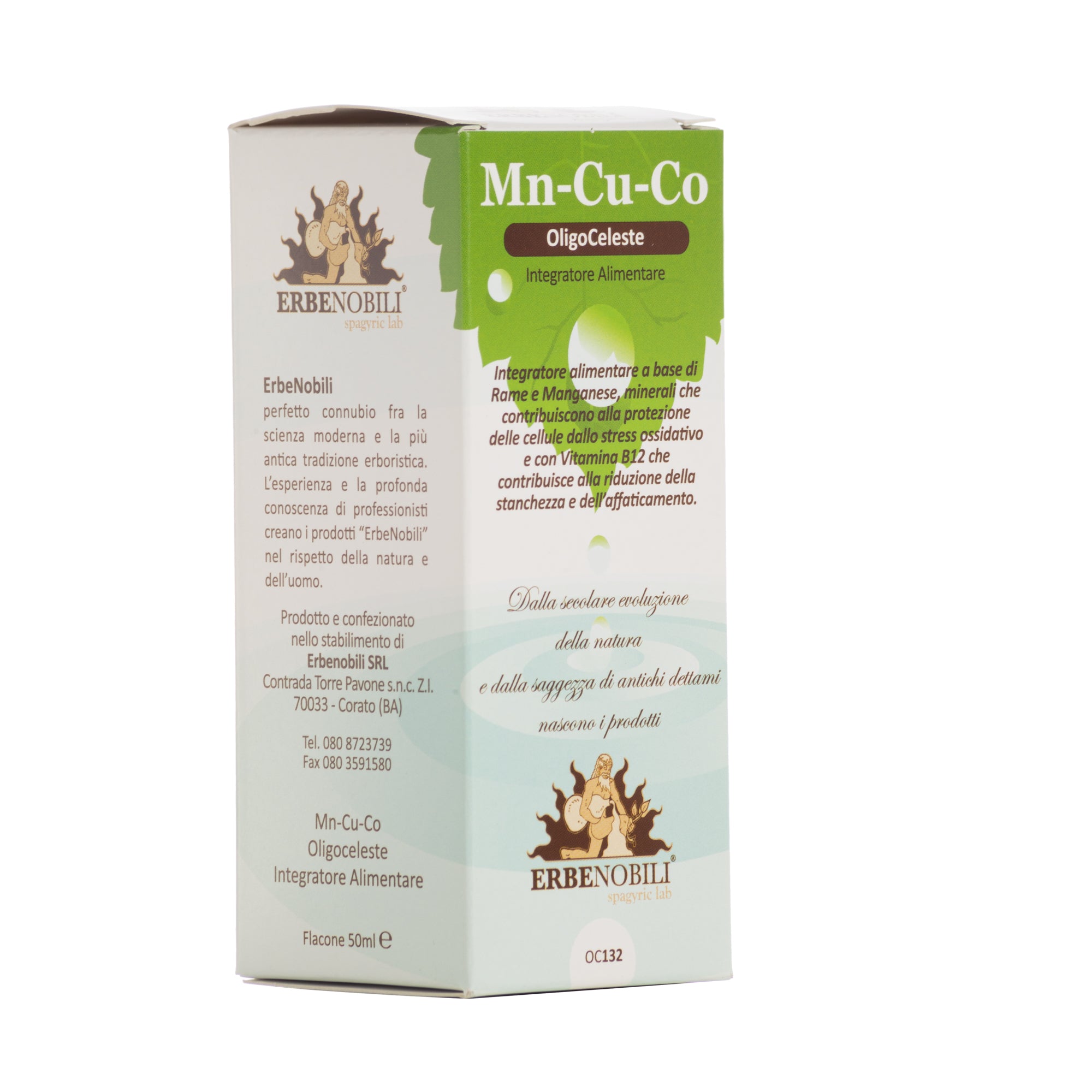 OLIGOCELESTE MN CU CO(MANGANESE RAME COBALTO)
