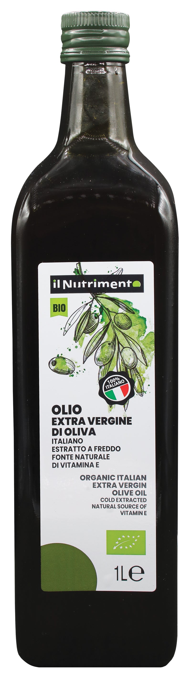 OLIO EXTRAVERGINE DI OLIVA ITALIANO 1L