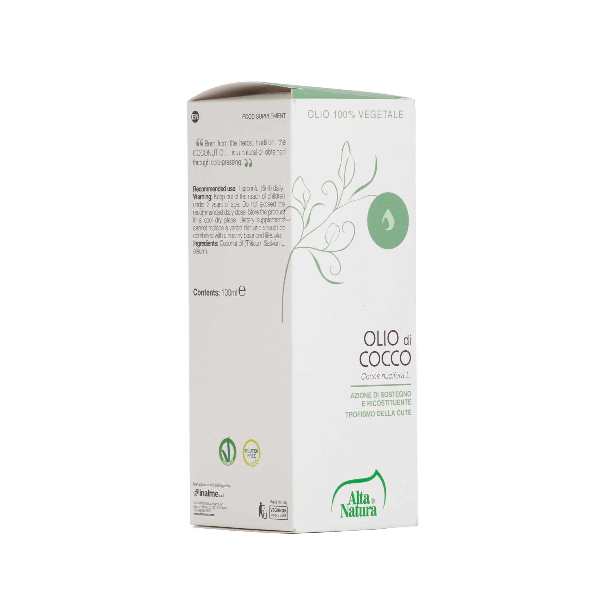 OLIO DI COCCO 100 ML