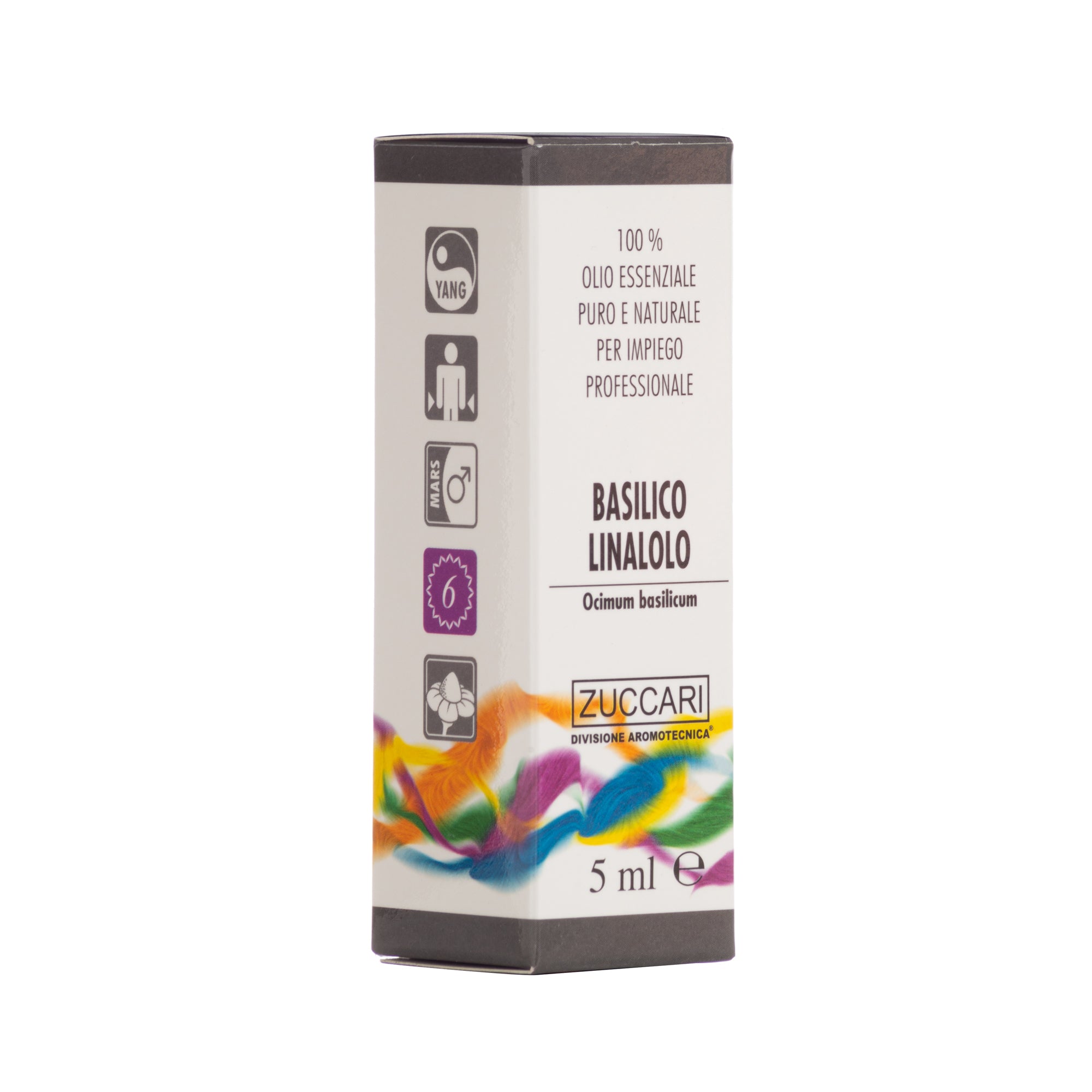 OLIO ESSENZIALE BASILICO LINALOLO USO PROFESSIONALE 5ML