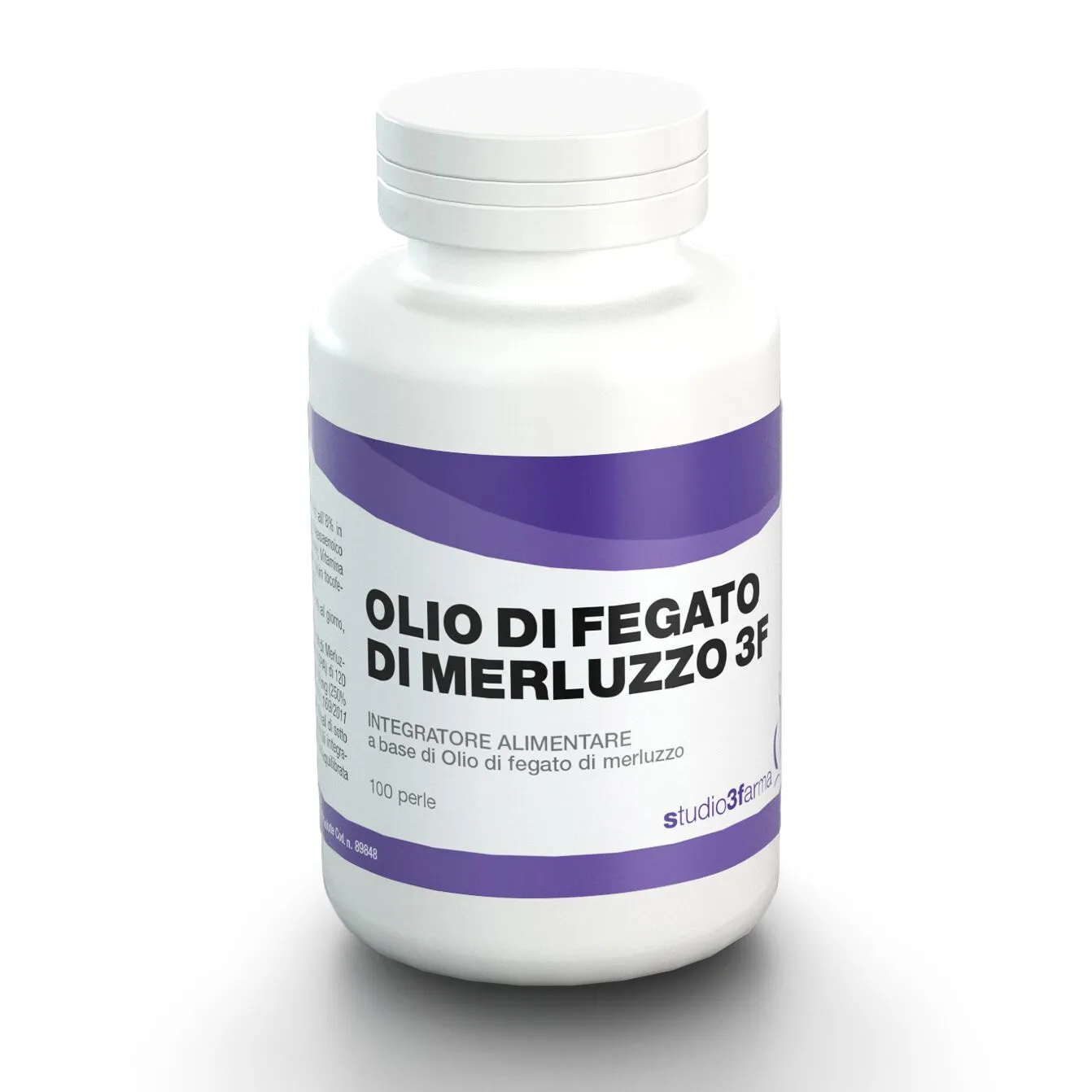OLIO DI FEGATO DI MERLUZZO 3F 100 PERLE