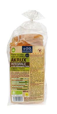 PANE BAULETTO AKRUX INTEGRALE 400G