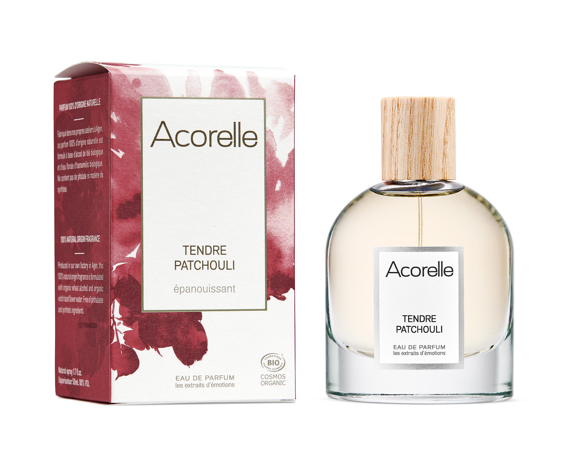 ACORELLE PROFUMO BIO TENDRE PATCHOULI 50ML