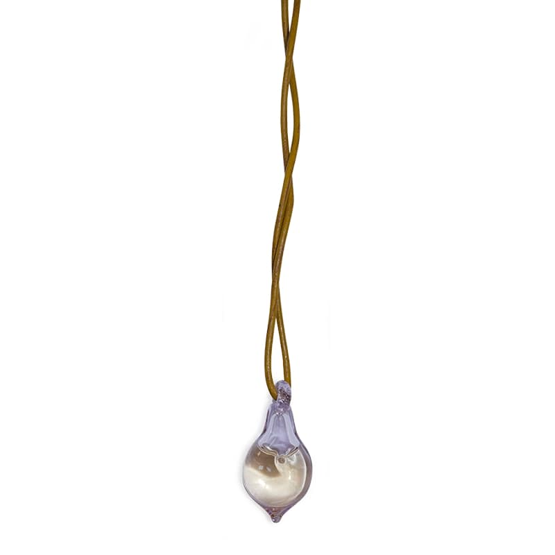 AUSTRALIAN BUSH FLOWER - ADULT ANGEL PENDANT PURPLE