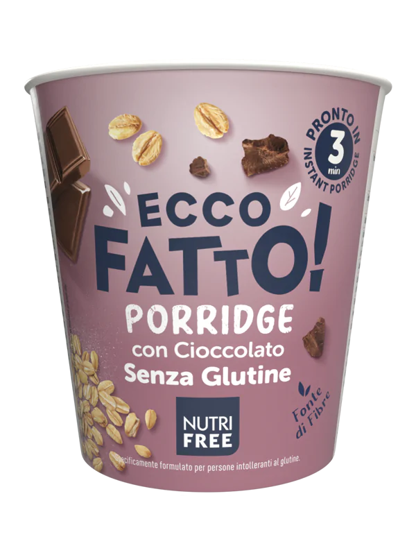 NUTRIFREE ECCO FATTO! PORRIDGE CIOCCOLATO 50G