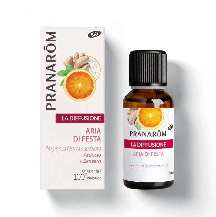 PRANAROM DIFFUSORE ARIA DI FESTA SINERGIA BIO ECO 30 ML