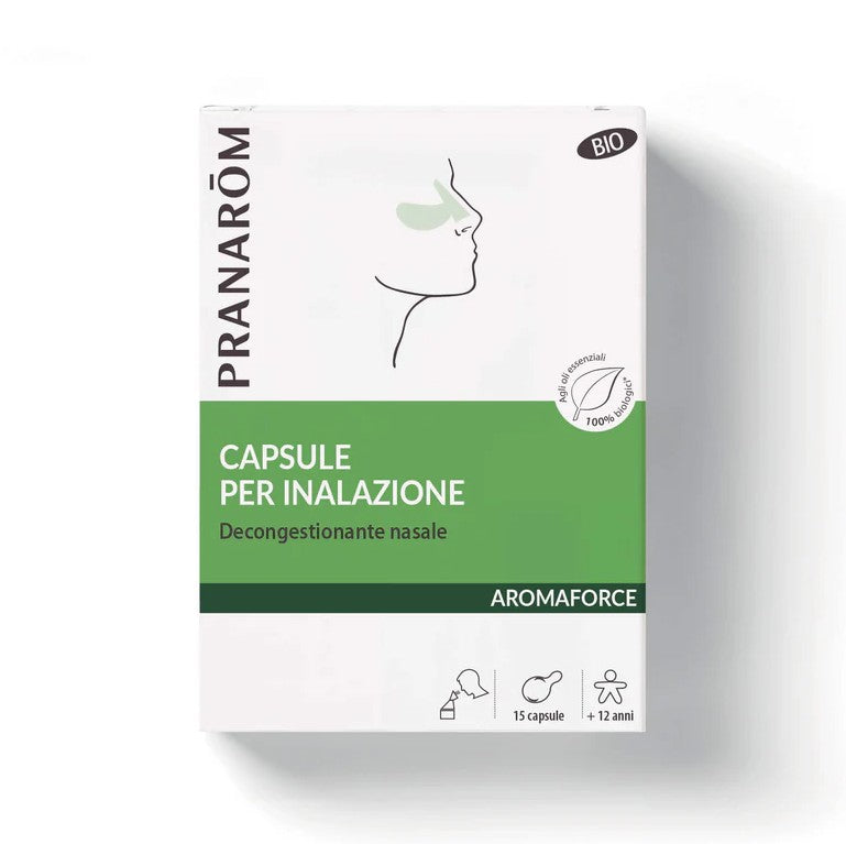 PRANAROM AROMAFORCE INALAZIONE 15 CAPSULE