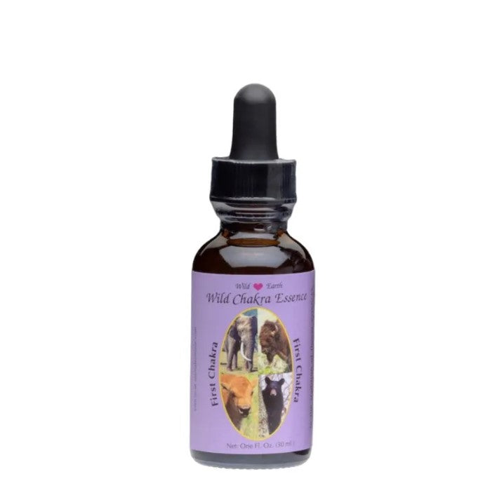 PRIMO CHAKRA - WILD EARTH (BUFALO/ELEFANTE/ORSO/CUCCIOLO BUFALO) 30ML