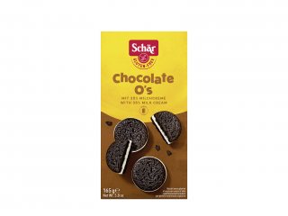 SCHAR CHOCOLATE O'S BISCOTTI 165G
